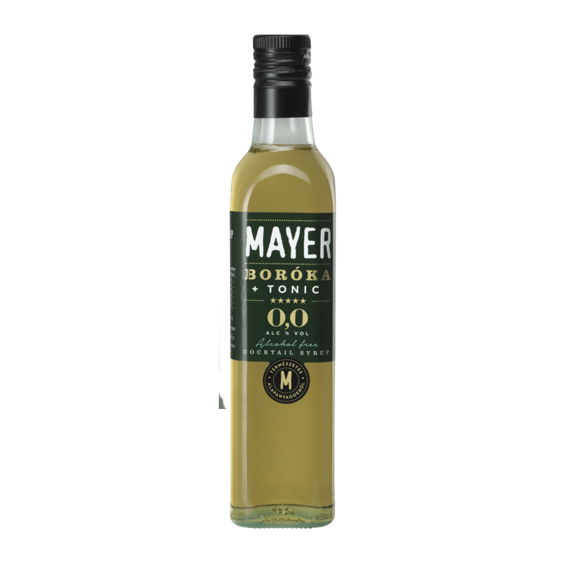 Prémium Mayer szörp - Borókás tonic szörp - 500 ml