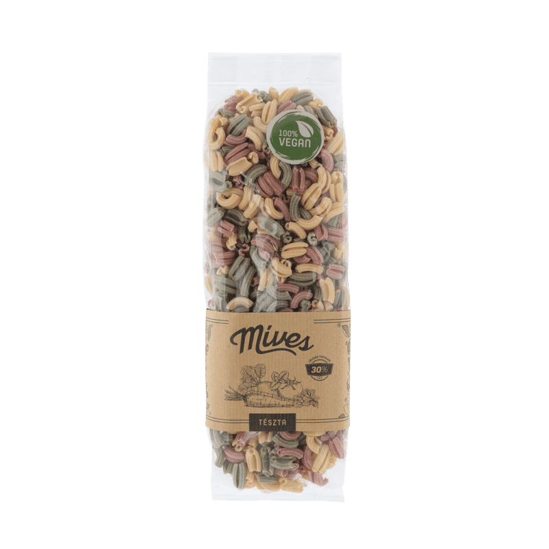 Míves - Zöldséges csavart csíkos tészta - 400 g