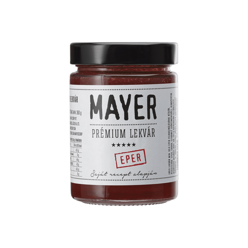 Prémium Mayer lekvárok - Eper - 346 g